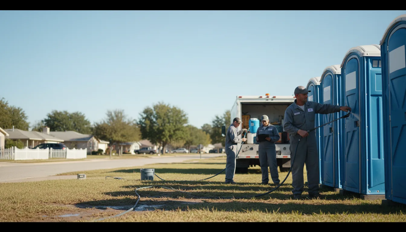 Long-Term Portable Toilet Rental in Rushville, IN near me